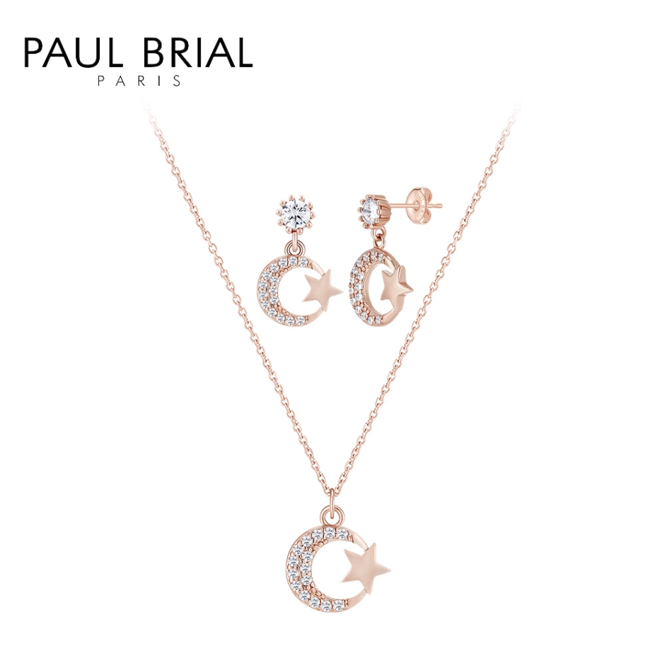 [PAUL BRIAL] 폴브리알 주얼리 BRASS 문스타 SET PYBS0199