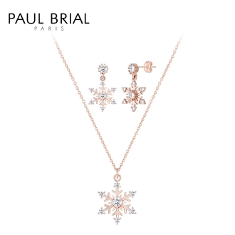 [PAUL BRIAL] 폴브리알 주얼리 BRASS 스노우 퓨어 SET PYBS0200