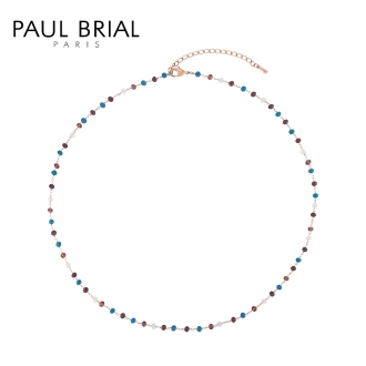 [PAUL BRIAL] 폴브리알 주얼리 BRASS 비즈 목걸이(BLUE) PJBN0221