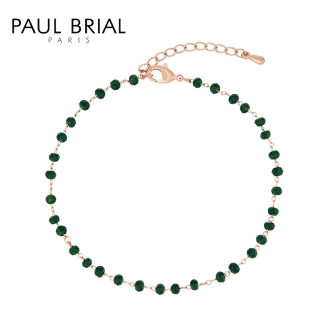 [PAUL BRIAL] 폴브리알 주얼리 BRASS 비즈 팔찌(GREEN) PJBB0224