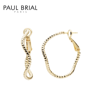 [PAUL BRIAL] 폴브리알 샌드텍스처 링 귀걸이_POBE0250