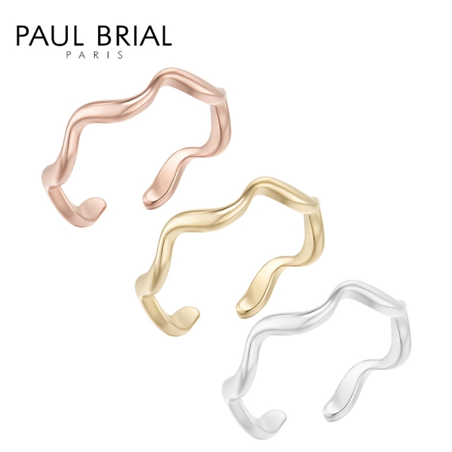 [PAUL BRIAL] 폴브리알 웨이브 반지_PGBR0258