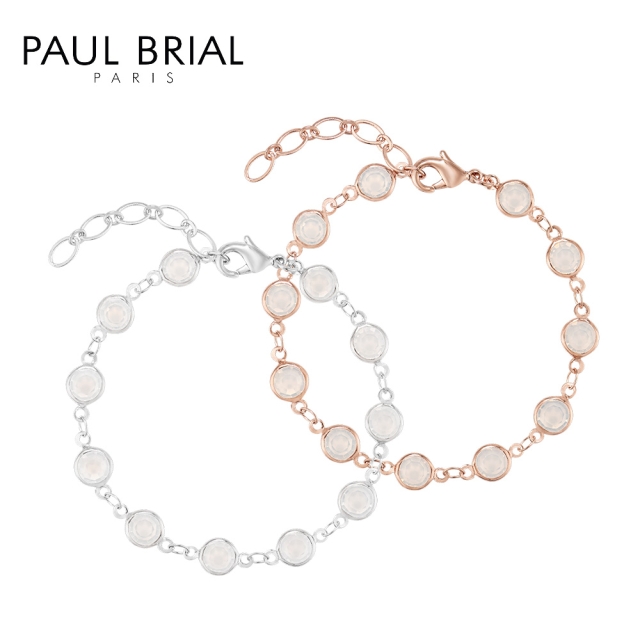 [PAUL BRIAL] 폴브리알 밀키 스톤 팔찌_PYBB0264