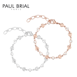 [PAUL BRIAL] 폴브리알 진주 하트 팔찌_PYBB0265