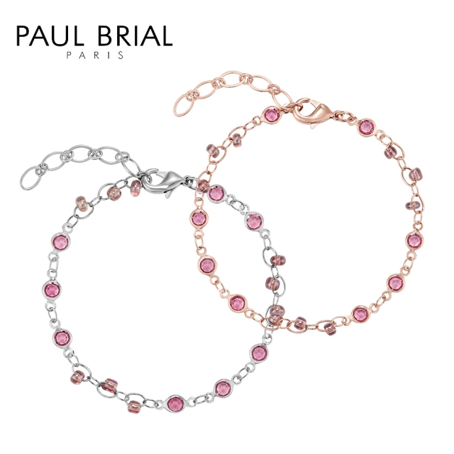 [PAUL BRIAL] 폴브리알 원형 퍼플 스톤 팔찌_PYBB0266