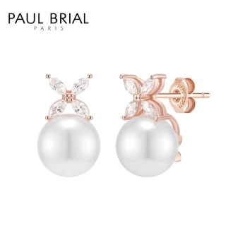 [PAUL BRIAL] 폴브리알 포인티드 펄 귀걸이_PYBE0278