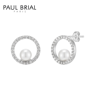 [PAUL BRIAL] 폴브리알 이너써클 펄 귀걸이_PYBE0279