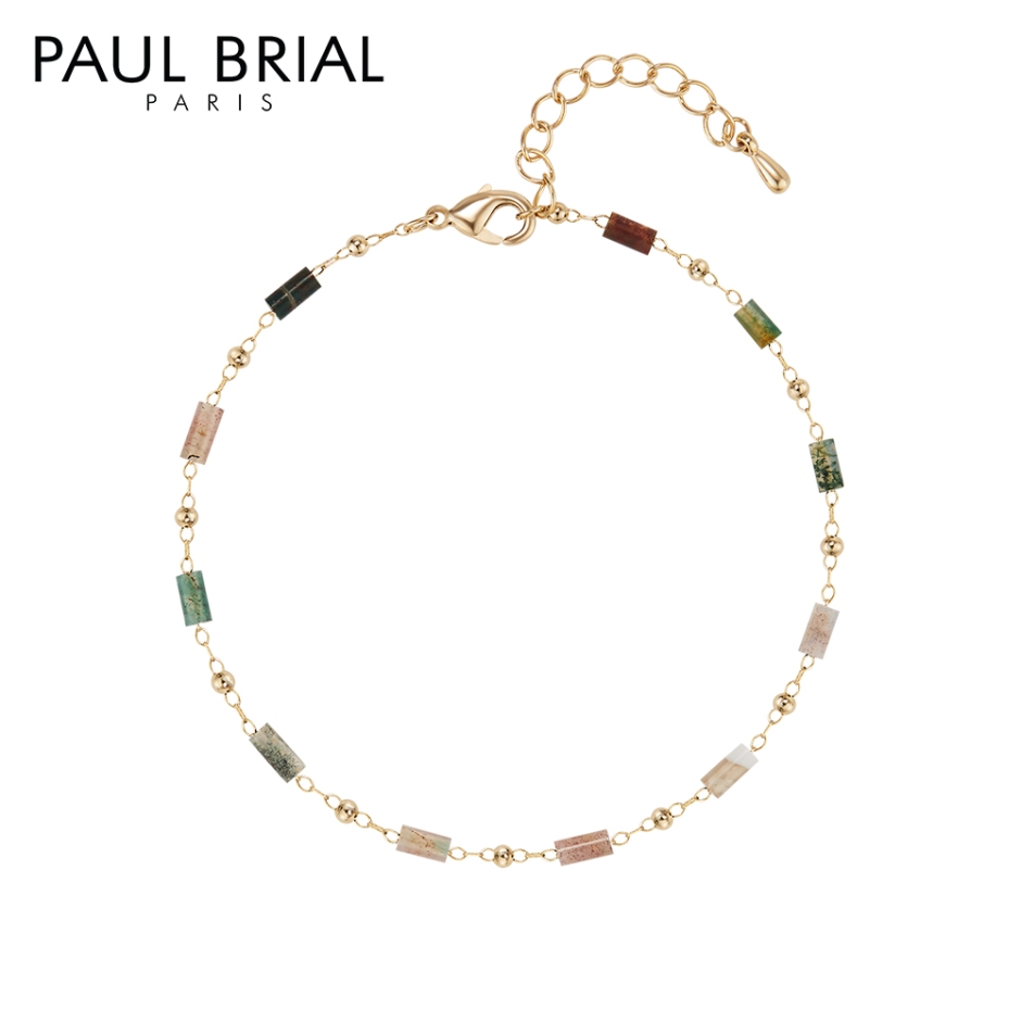 [PAUL BRIAL] 폴브리알 천연 칼세도니 비즈 팔찌_PJBB0283