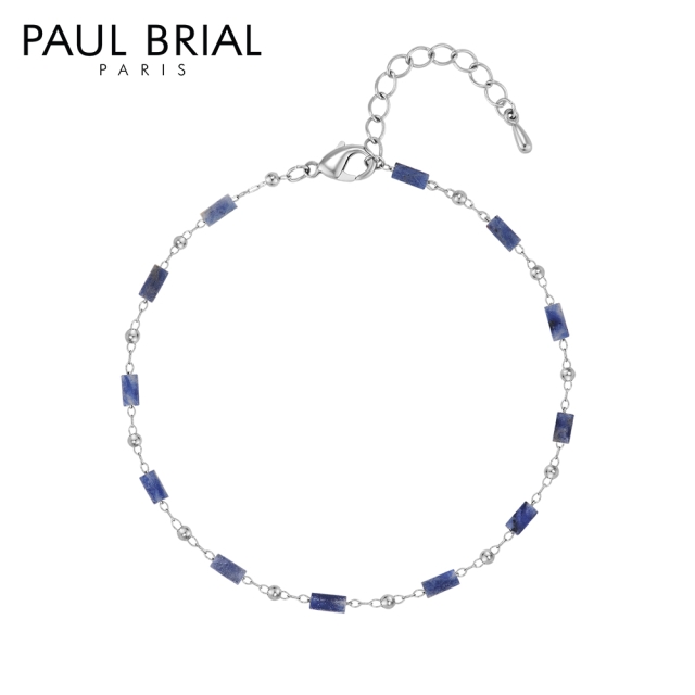 [PAUL BRIAL] 폴브리알 천연 소달라이트 비즈 팔찌_PJBB0284