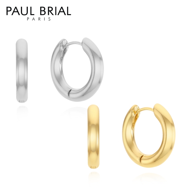[PAUL BRIAL] 폴브리알 베이직 원터치 귀걸이_大_PYBE0293