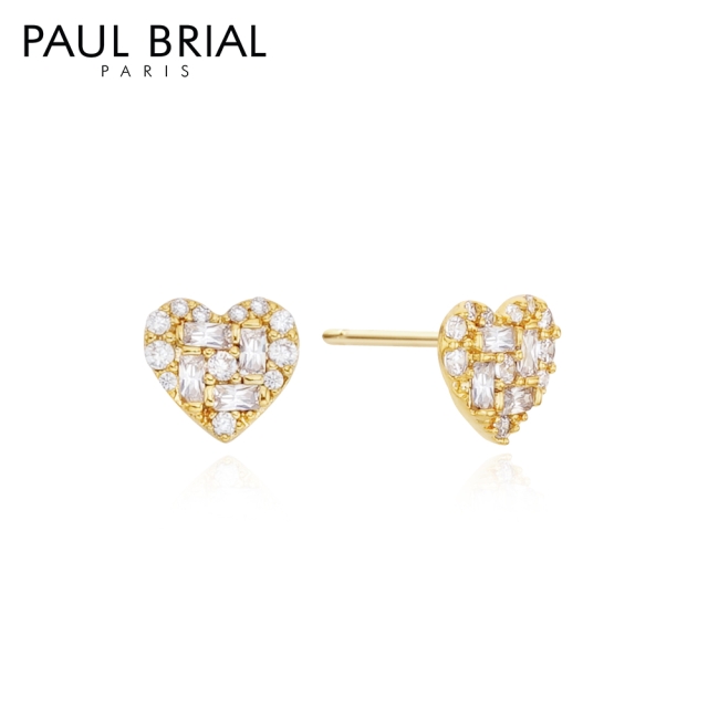 [PAUL BRIAL] 폴브리알 블링 하트 귀걸이_PYBE0303