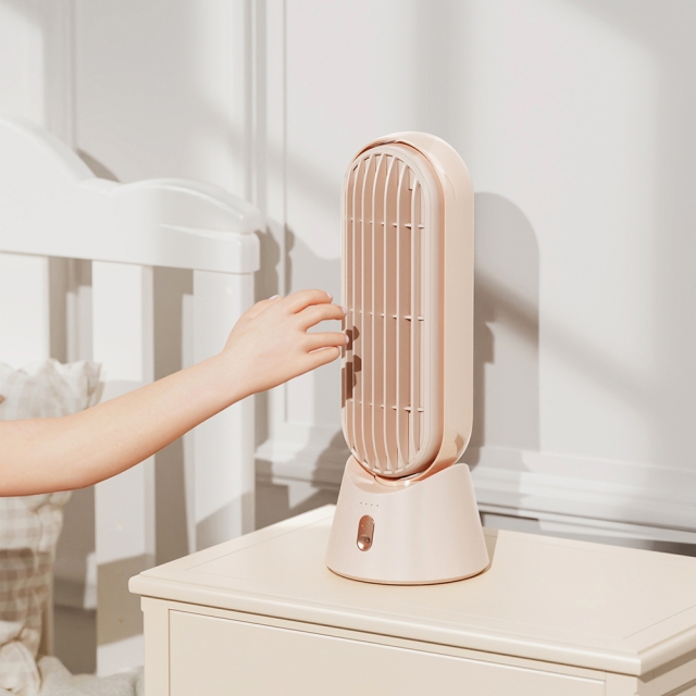 탁상형 무선 BLDC 미니타워 탁상용 선풍기