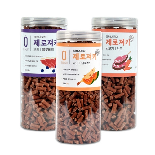 제로랩스 영마진 제로져키 1kg 3종 택1