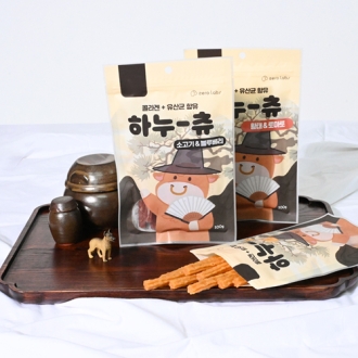 제로랩스 하누츄 콜라겐 개껌 100g 3종 택1