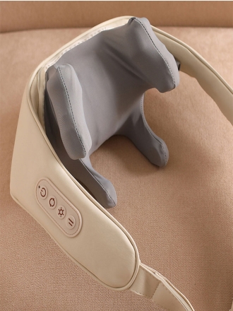 [에코너] M6 무선 목 어깨 승모근 온열 마사지기(BLDC모터/ 고속 충전)