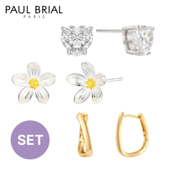 [PAUL BRIAL] 폴브리알 귀걸이 3종 SET
