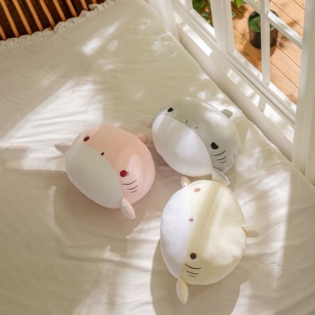 홈마블 상어가족 모찌쿠션