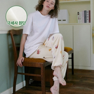 DAB 댑 옐로문 가든 수면 조거 잠옷바지 여성용_GPJ19769