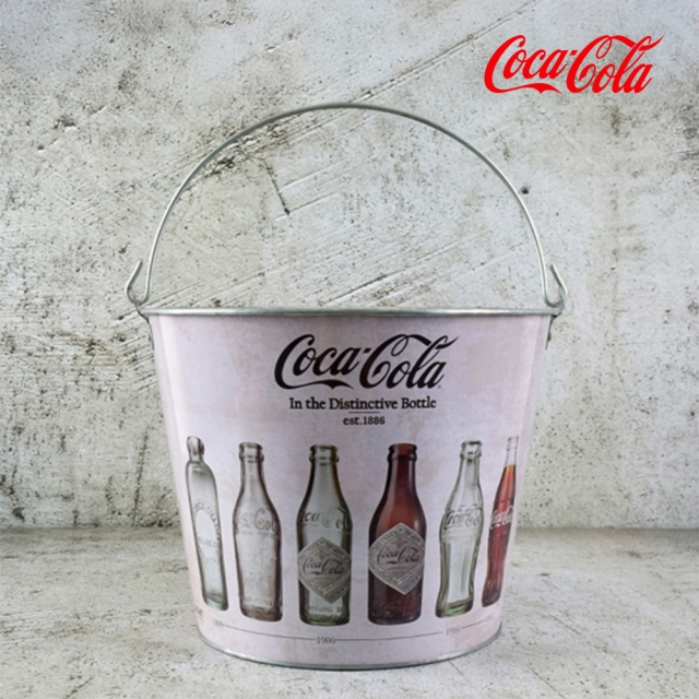 코카콜라 빈티지 틴바스켓