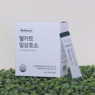 [웰카트] 에브리데이 필수 효소 녹차맛(3g X 30포)