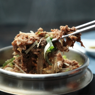 원뿔 한우 언양식 양념불고기(목심, 등심) 300g x 2팩(총600g)