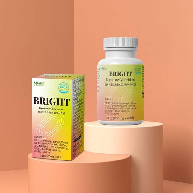 [뉴네이처] 순도 90% 브라이트 리포좀 글루타치온 600mg x 60정