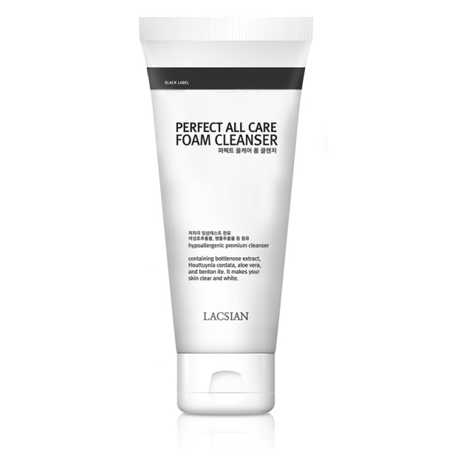 [라끄시안] 저자극 안심성분 퍼펙트 올케어 폼 클렌저 150ml
