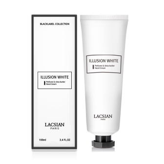 [라끄시안] 화이트머스크 향 일루션 화이트 퍼퓸 핸드크림 100ml x 2세트