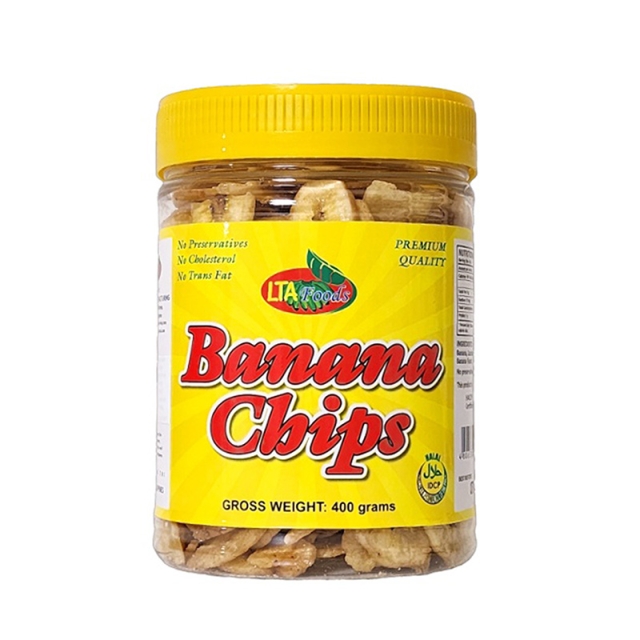 [LTA] 필리핀 프리미엄 품종 사바 바나나칩 400g