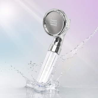 [해피달링] 3단 필터 정수 3WAY 필터 샤워기 + 리필 4P