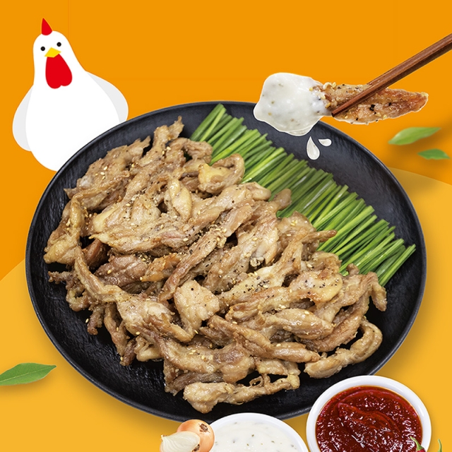 국내산 100% 원육 2가지 소스에 콕 귀한 닭목살 200g