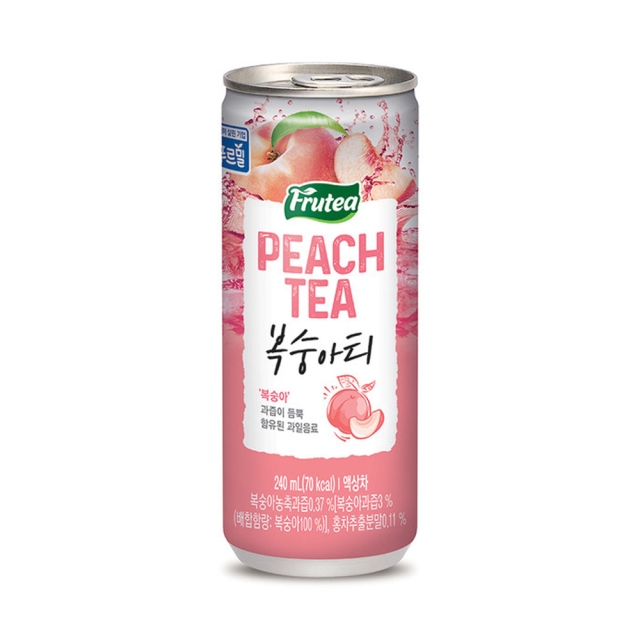 [푸르밀] 푸르티 캔 복숭아 240ml x 30개입