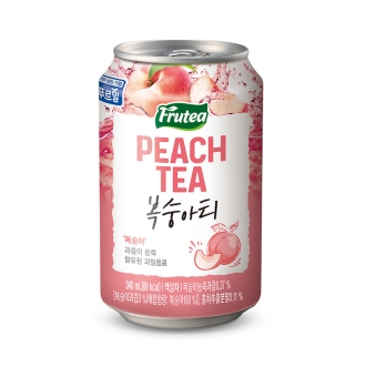 [푸르밀] 푸르티 캔 복숭아 340ml x 24개입