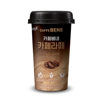 [푸르밀] NEW 카페베네 카페라떼 200ml x 10개입