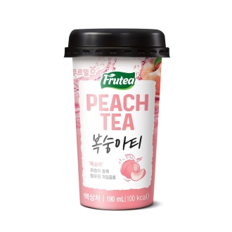 [푸르밀]  푸르티 복숭아티 190ml x 10개입