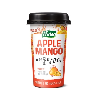 [푸르밀]  푸르티 애플망고티 190ml x 10개입
