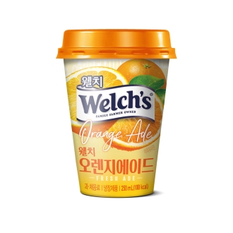 [푸르밀] 웰치 오렌지 에이드 250ml x 10개입
