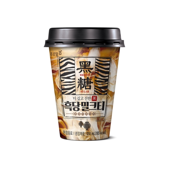 [푸르밀] 흑당밀크티 250ml x 10개입