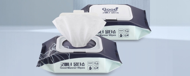 [굿매너] 6단계 정수과정 물티슈 100매 x 10팩
