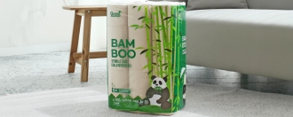 [굿매너] 100% 대나무 천연펄프 비데겸용 3겹 화장지 30m x 30롤