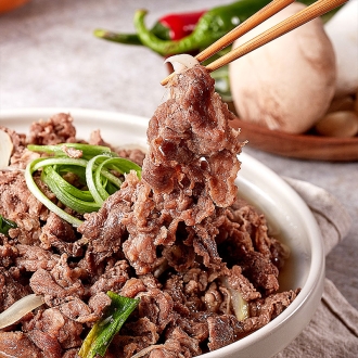 [다있소정육점] 고기듬뿍 특제소스 프리미엄 양념 소불고기 280g