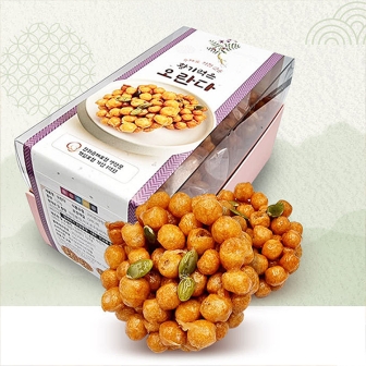 [청풍한과] 무설탕 건강담아 황기 먹은 프리미엄 수제 오란다 120g (6개입)