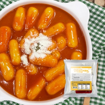 [핫이슈] 모짜렐라 쫀득쫀득 치즈품은 떡볶이 375g (2~인분)