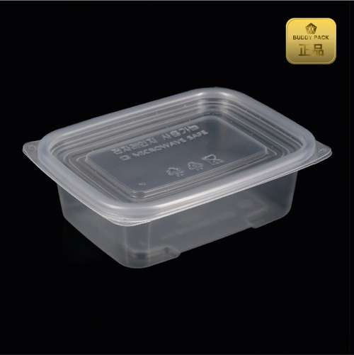 M-1317B 투명(중)-500세트 650ml 사각죽용기 M-1317B 투명(중)-500세트 650ml 사각죽용기
