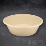 사출원형 실링용기 중 TY2167 베이지 400개 자장면 중화요리 짬뽕 자장면