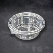 TY PET 원형용기 105파이_소, (투명) 1000세트 일회용다용도소스컵 150ml