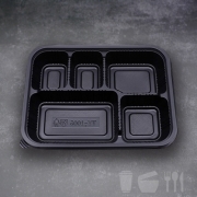 TY5칸도시락용기 200개세트 포장배달일회용용기 사각반찬도시락 1005