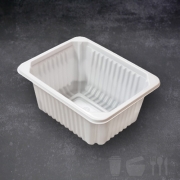 실링용기 TY12157 화이트 1000개 일회용포장용기 700ml