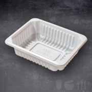 실링용기 TY12154 화이트 1000개 일회용포장용기 400ml