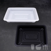 실링용기 TY 69호 화이트 블랙 600개 800ml 깨끗 튼튼 일회용포장용기 뚜껑별도